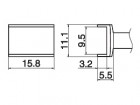  - Odpájecí tunel 9,5x15,8 T15-1004