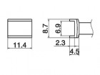 Hakko - Odpájecí tunel  6,9x11,4 T15-1006 