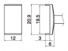 Pájecí tunel 19,5x12 T15-1010 