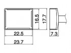  - Odpájecí hrot Quad 22,5x16,5 T15-1206