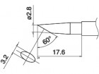  - Pájecí hrot T15-BC28 -2,8BC