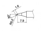 Hakko - Pájecí hrot T15-JS02 -0,2JS