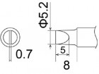 Hakko - Pájecí hroty T22-D52