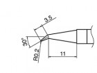  - Pájecí hrot HAKKO T36-J02/0.2J